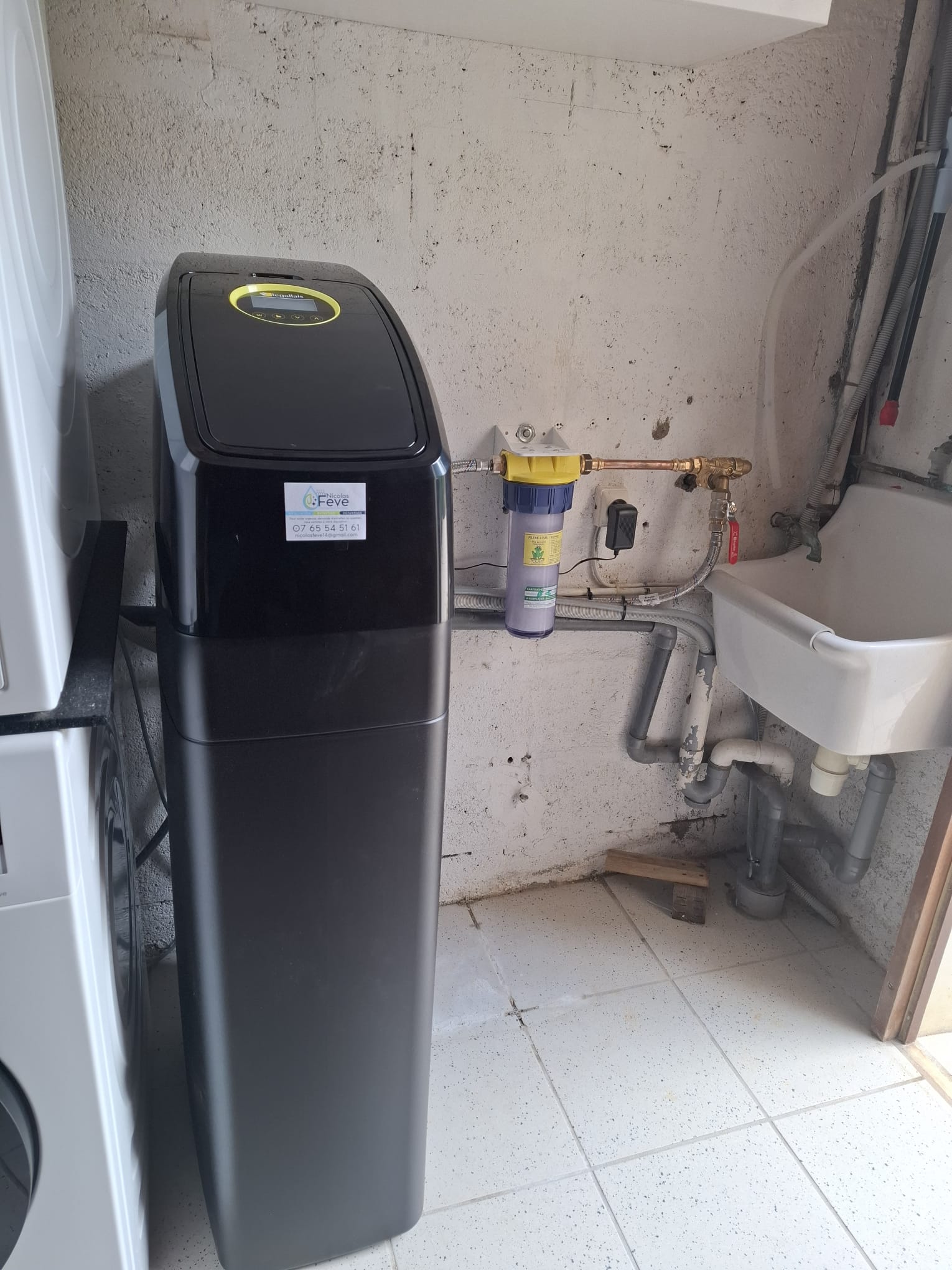 Adoucisseur BWT installé par Feve Nicolas — traitement de l'eau dans le Calvados